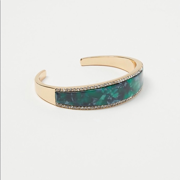 Ann Taylor Jewelry - Ann Taylor tortoiseshell print cuff bracelet
